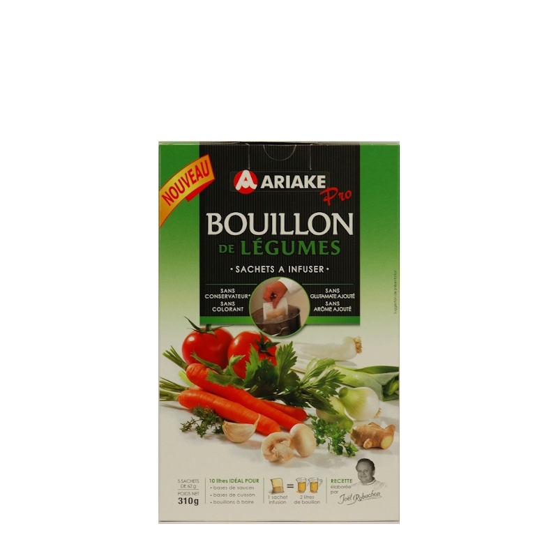 Bouillon de Légumes - Ariaké - Edélices