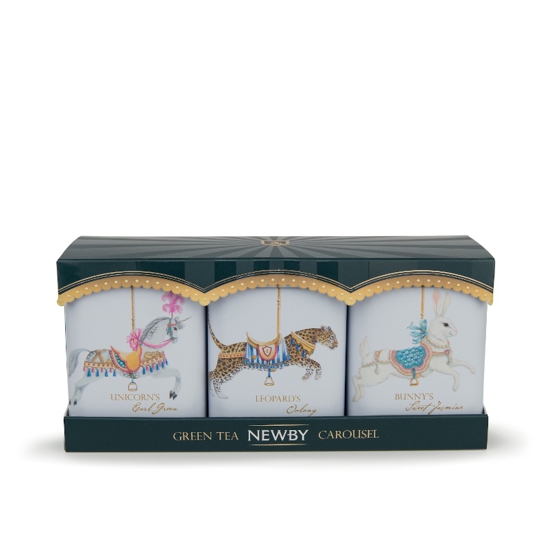 Thé Verts Newby Collection Carrousel 3x25g Thé Verts Newby Collection Carrousel 3x25g