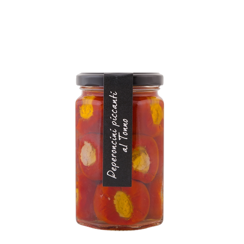 Peperoncini Piquants Au Thon 280g - Koros.ch Peperoncini Piquants Au Thon 280g - Koros.ch