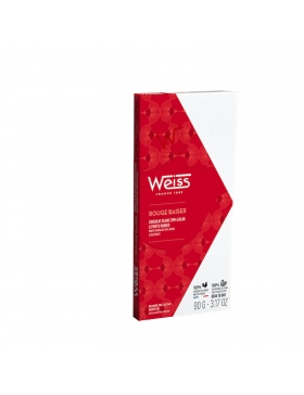 Tablette Weiss Chocolat Blanc Rouge Baiser 29%