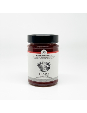 Confiture de fraise Marianne Perrotte 220g
