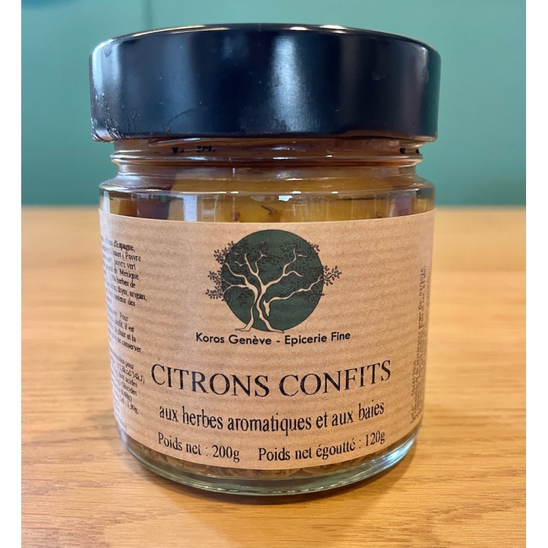 Citrons confits 200g