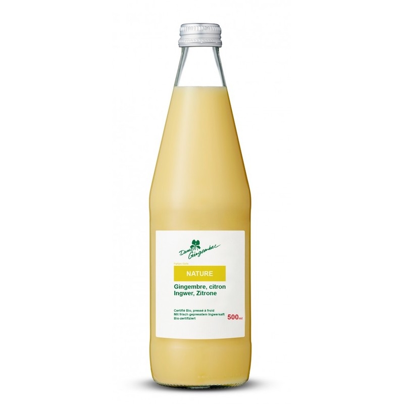 Jus de Gingembre Nature 500ml _ Koros.ch