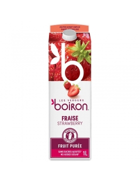 Purée de Fraise, Les Vergers de Boiron, 1L