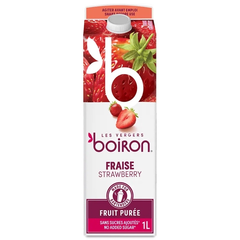 Purée de Fraise, Les Vergers de Boiron, 1L Purée de Fraise, Les Vergers de Boiron, 1L