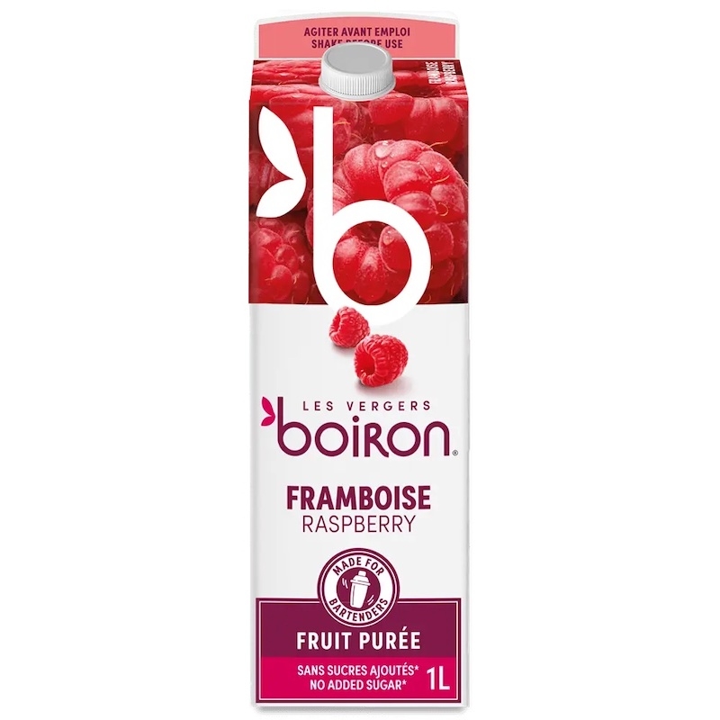 Purée de Framboise, Les Vergers de Boiron, 1L Purée de Framboise, Les Vergers de Boiron, 1L