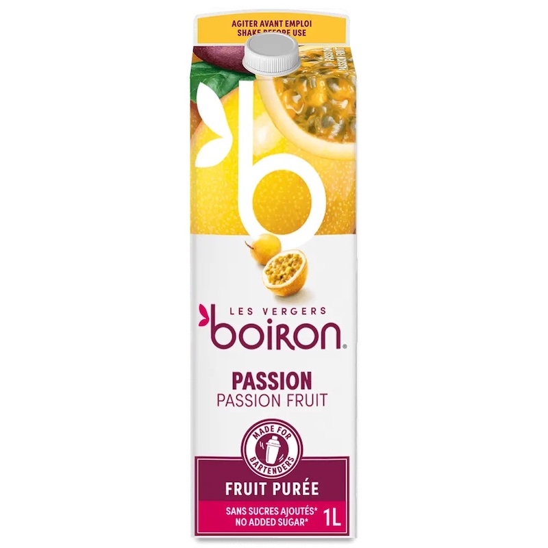 Purée de Fruit de la Passion, Les Vergers de Boiron, 1L Purée de Fruit de la Passion, Les Vergers de Boiron, 1L