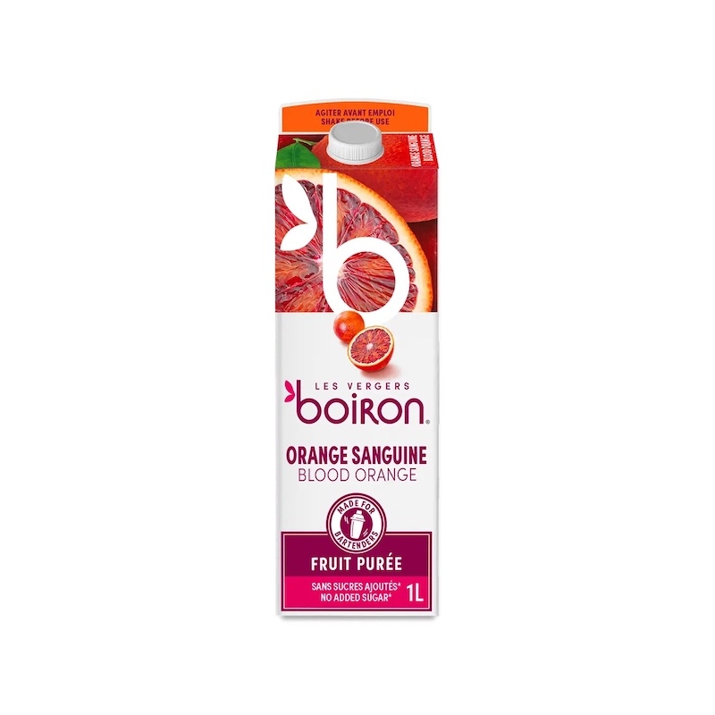 Purée d'orange sanguine, Les Vergers de Boiron, 1L Purée d'orange sanguine, Les Vergers de Boiron, 1L