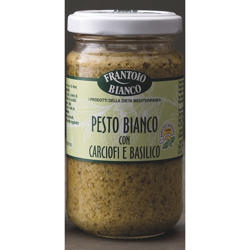 Pesto Blanc Artichauts & Basilic 180g