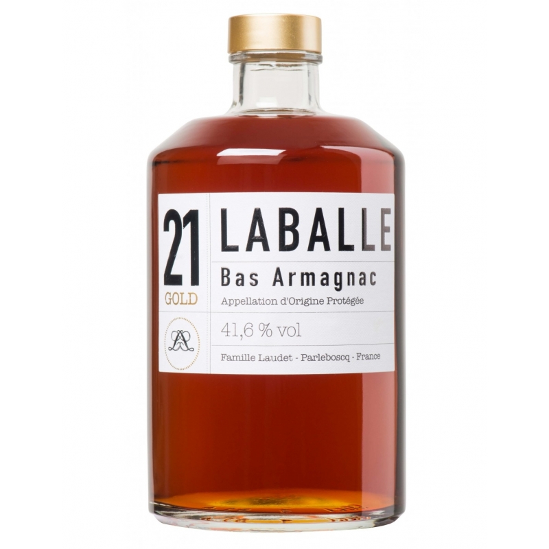 Bas Armagnac Gold 21 ans - Laballe - 50cl
