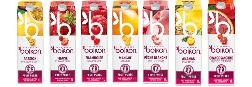 Purées de Fruits Gamme ambiante Boiron - Epicerie Fine Suisse Koros.ch